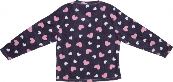 Костюм домашний женский La Nuit Home White hearts р. L фиолетовый 