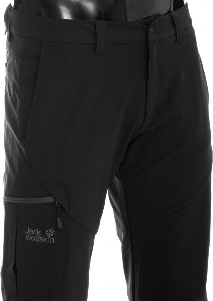 Брюки Jack Wolfskin 1502381-6000 р. 48 черный