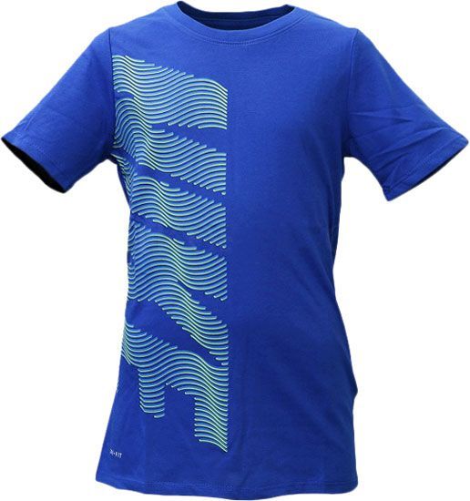 Футболка Nike B NK DRY TEE THERMA NIKE 894257-480 L синій