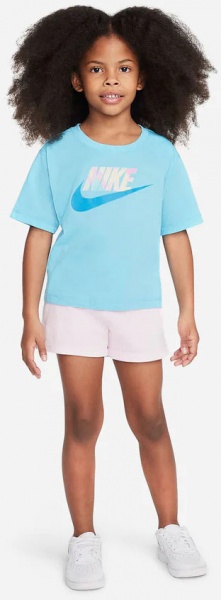 Футболка Nike DIGI DYE FUTURA TEE 36K541-F85 р.6X голубой