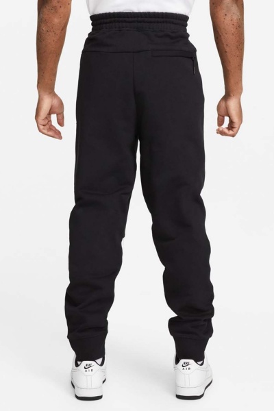 Брюки Nike M NK SWOOSH FLC PANT DX0564-013 р. L черный