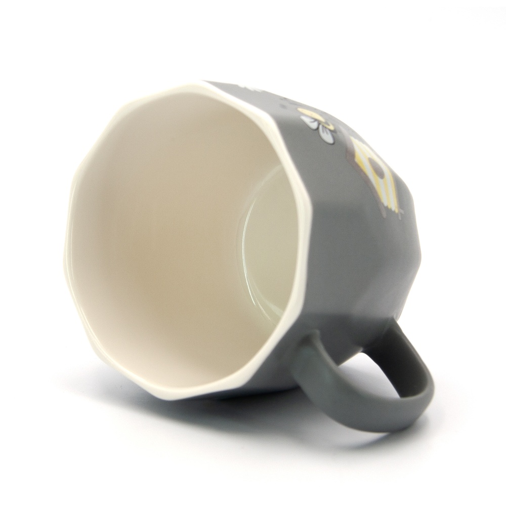 Чашка Milika MadBee Grey 350 мл M0520-KLD9-S210B