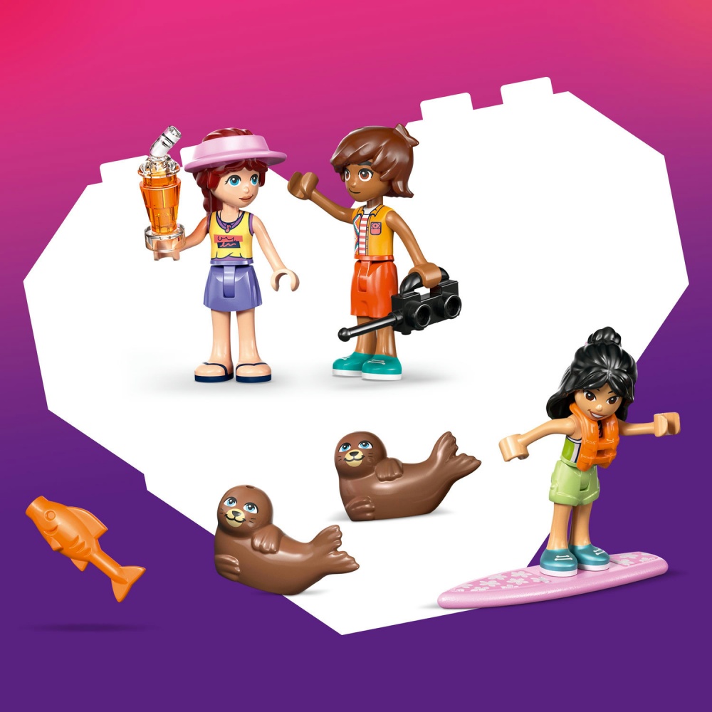 Конструктор LEGO Friends Пляжный домик с морскими котиками 42699