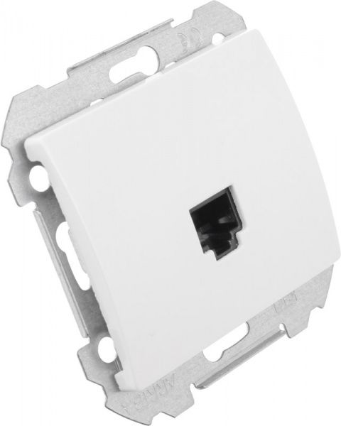 Розетка комп’ютерна Siemens Iris RJ45 5e білий 19595 W