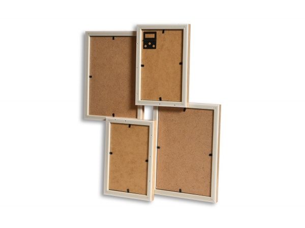 Мультирамка Веліста на 4 фото 15w-3206-11v 10x15/13х18 см дерево світле 