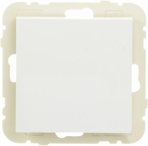 Заглушка одноклавишный Efapel Logus без подсветки белый 21222 TBR