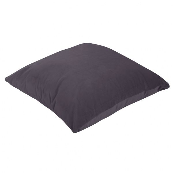 Подушка декоративна Velour 45x45 см графіт Decora textile 