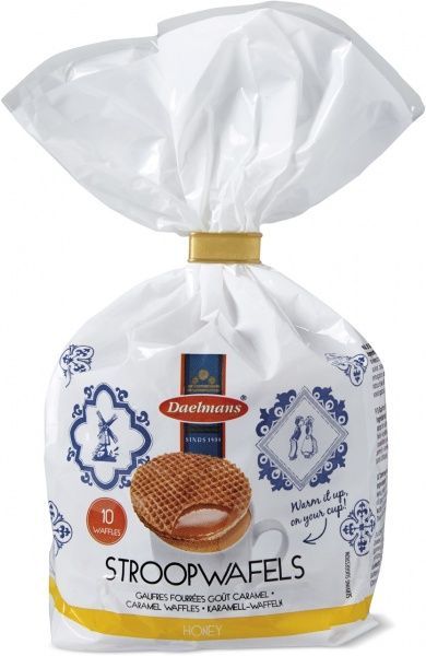 Вафлі Daelmans Голландські медово-карамельні 290 г 8713621850931 