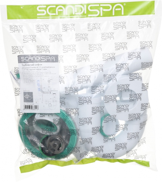 Сифон трубчатый ScandiSPA d110 SU27010202