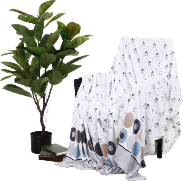 Плед из микрофибры Frannel 220x200 см в ассортименте La Nuit 