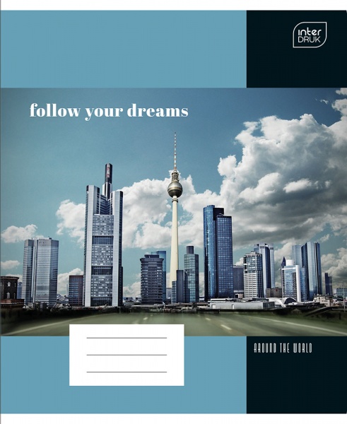 Зошит шкільний А5 80 арк. CITI InterDRUK