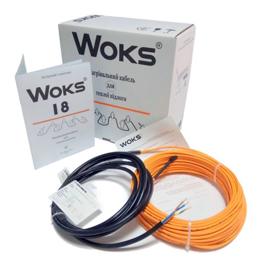 Нагревательный кабель Woks 18 2190 Вт 123 м