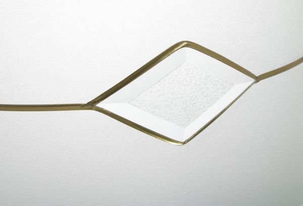 Вітражне скло Грейд Паюта 810x387 R під фасад МДФ R 920x522