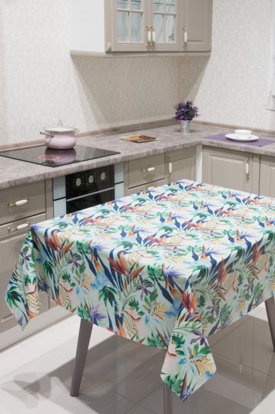 Клейонка на стіл UP! (Underprice) з підкладкою Тропіки 81036