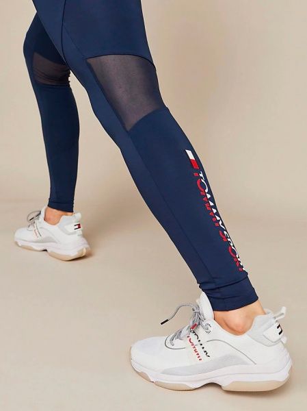 Лосины Tommy Hilfiger MESH LEGGING S20S200232401 M темно-синий