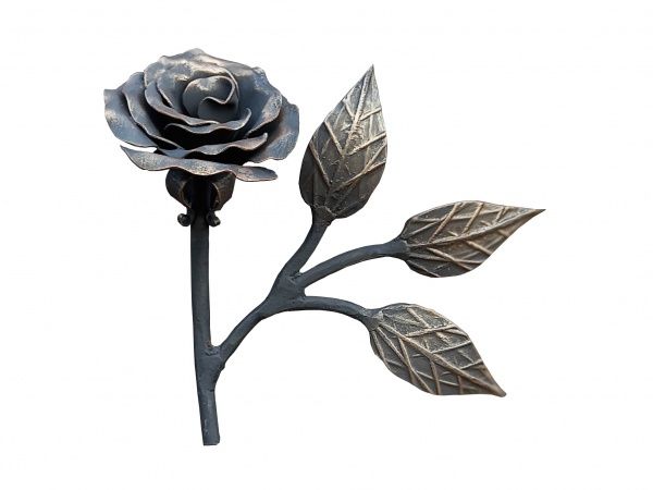 Декоративный элемент розовая композиция средняя (правая)