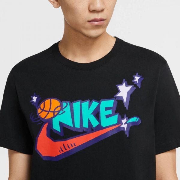 Футболка Nike M NK TEE FUTURA SAN CD1306-010 XL чорний
