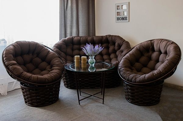 Комплект мебели Украинские конструкции Мамасан коричневый 