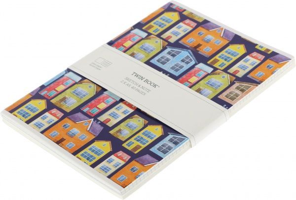 Комплект тетрадей Twin Book А5 40 л. Школярик