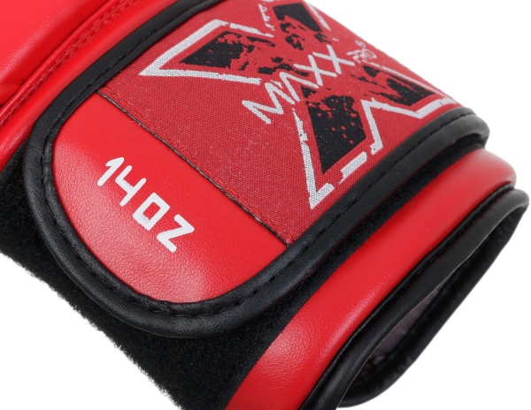 Боксерские перчатки MaxxPro AVG-616 р. 14 красный