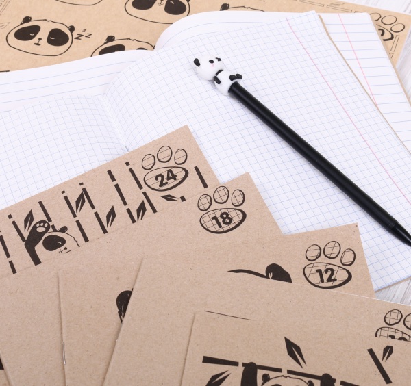 Блокнот А6 Эко бумага в ассортименте Мицар+