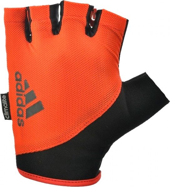 Перчатки для фитнеса Adidas ADGB-12322OR р. M черный с оранжевым 