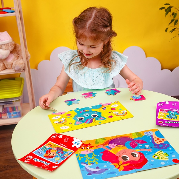 Игра настольная Roter Kafer Пазли Русалочка RK1130-08