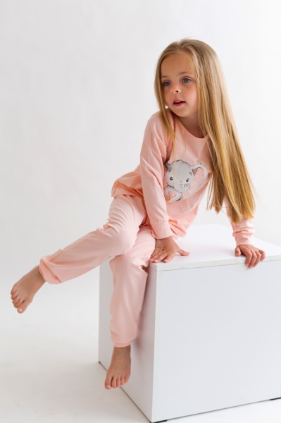 Пижама для девочек KOSTA р.122–128 розовый 2150-7 