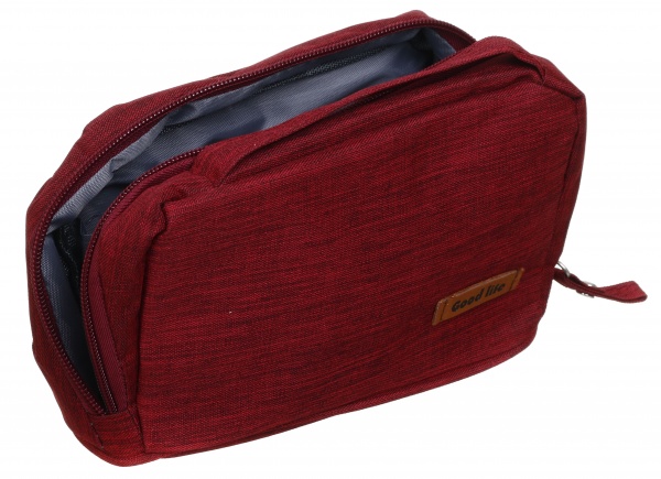 Органайзер для цифрових аксесуарів, комплектуючих 20х8х12 cм червоний RH2216r 