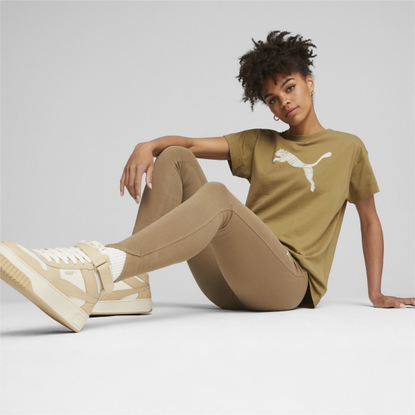 Футболка Puma HER Tee 67600093 р.XS коричневый