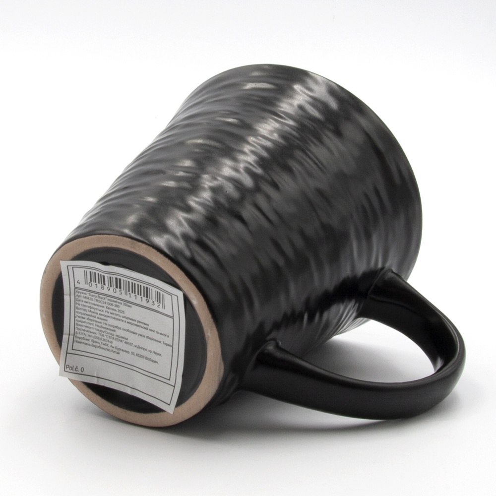 Кружка Milika Siana Black 350 мл M0420-TRSC241006-360M-B