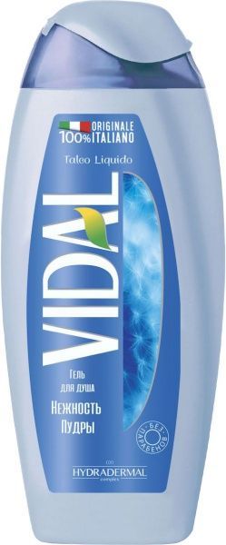 Гель для душа Vidal Нежность пудры 250 мл