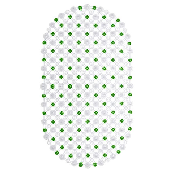 Коврик для ванной Arino 39х69 см зеленый