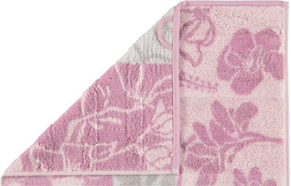 Полотенце Flowers symphony 50x100 см розовый Cawo 