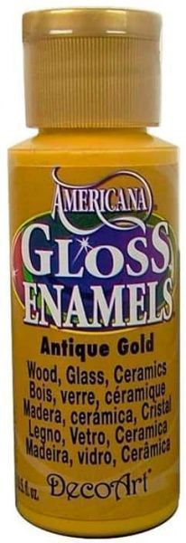 Фарба для скла та кераміки Americana античне золото 59 мл DecoArt