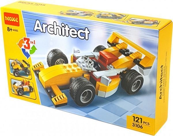 Конструктор Brick Машинка 3 в 1 3106