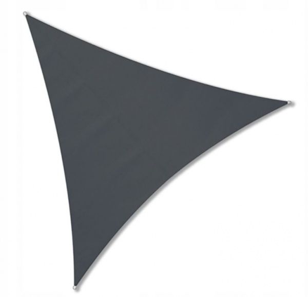 Тент-парус POLI треугольник 3,6x3,6x3,6 м серый 