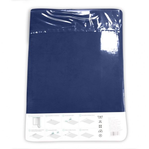 Штора Velour 200х275 см синий Decora textile