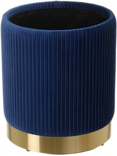 Сундук-пуф для хранения Francis синий 31,5х31,5х38 см 