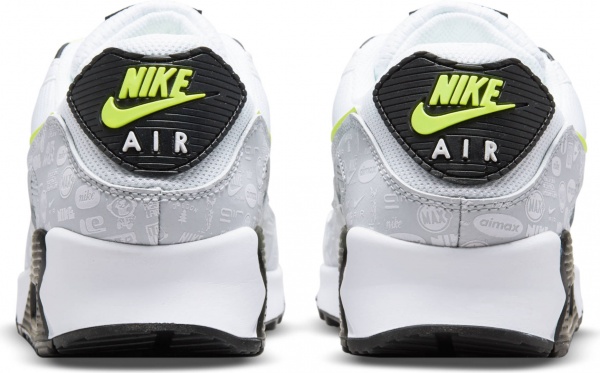 Кроссовки Nike AIR MAX 90 DB0625-100 р.US 7,5 бело-серый