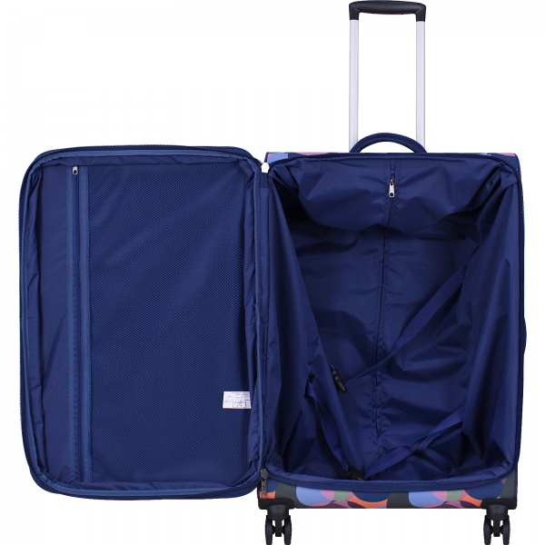 Чемодан Bagland Леон 90 л мульти L суб.852 (0037966274) 