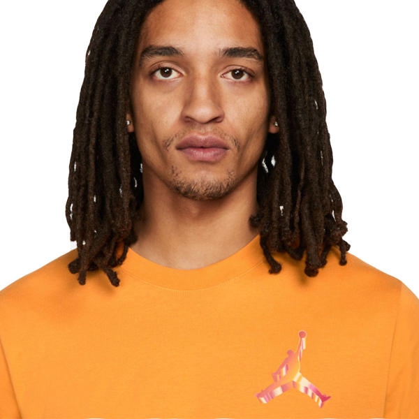 Футболка Jordan M J JMPMN 3D SS CREW DH8966-738 р.M желтый