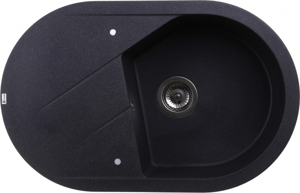 Мойка для кухни Metalac X-granit Vesta Plus черная 190595 