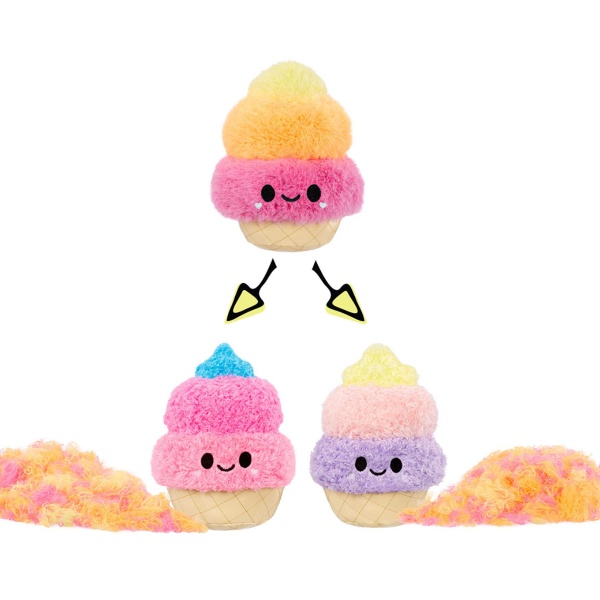 Игрушка-антистресс Fluffie Stuffiez Мороженое 25 см мульти 593447-2
