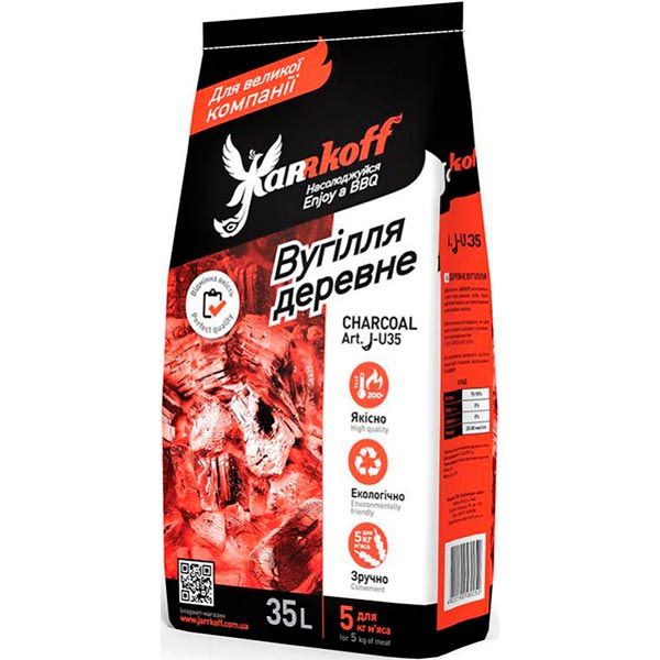 Вугілля деревне Jarrkoff 35 л 4,5 кг