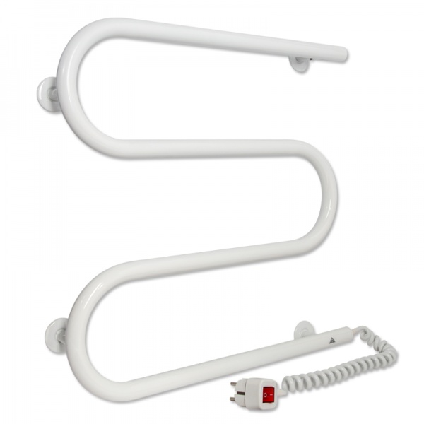 Рушникосушарка електрична Evro-Termo Змійовик ЧФ 500х500 Праве підключення