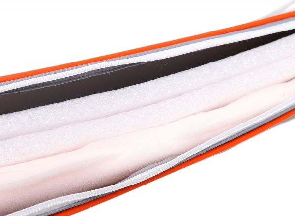 Накладка на банку Elektra мягкая 76х20 см серый