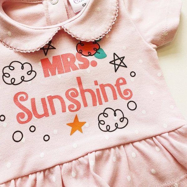 Боди для девочек для девочки Colibri р.80 розовый G3045 