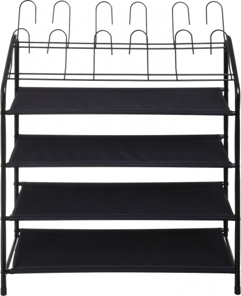 Підставка під взуття CR00251 5 рівнів 280x690x850 мм чорний 