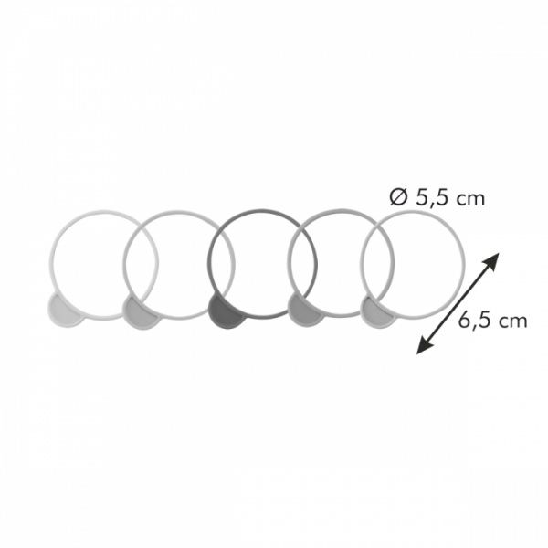 Резинка фиксирующая для запекания Delicia 5 шт./уп. 630572 Tescoma
